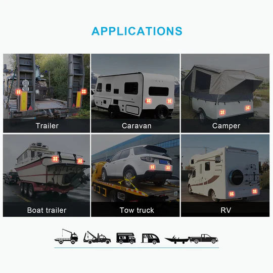 Wireless Remote Trailer Lights