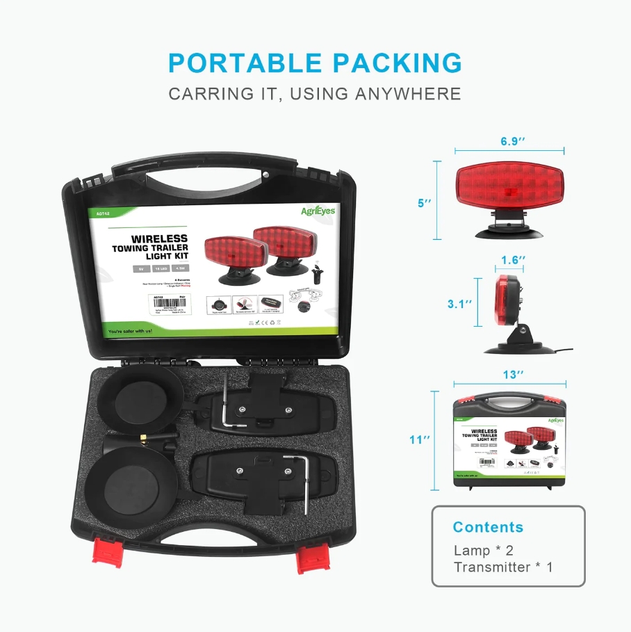 AgriEyes Wireless Trailer Lights - The Future of Agricultural Safety and Efficiency