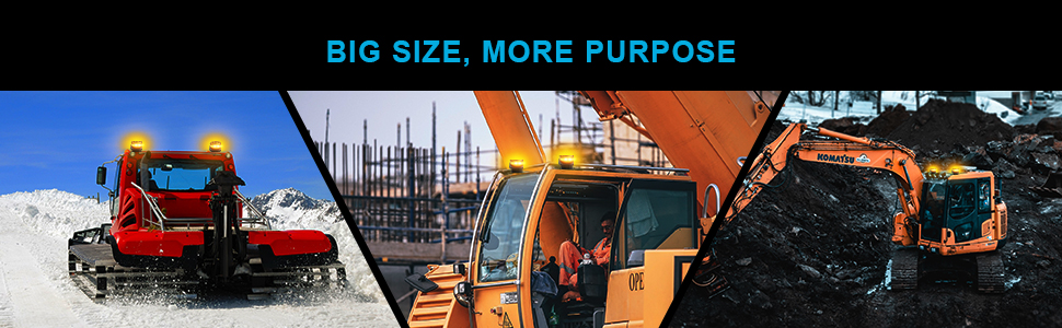 AgriEyes W13S Class I Big LED Beacon Light