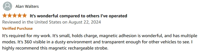 AgriEyes W54B beacon lights review