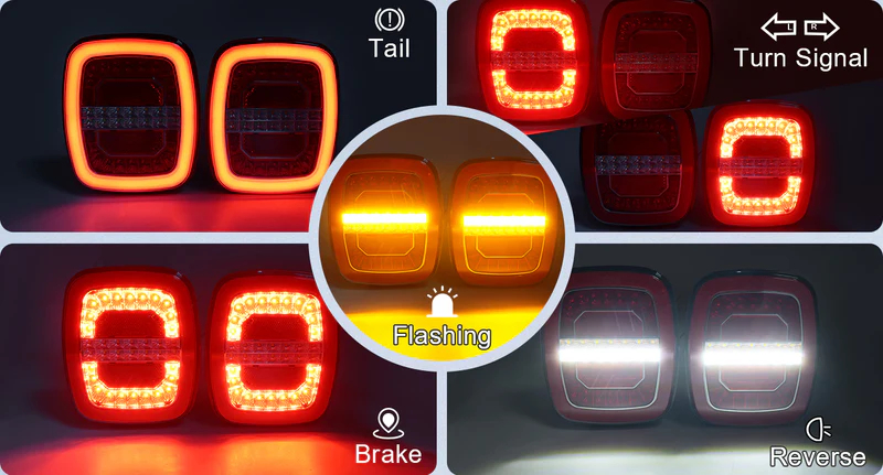 wireless magnetic trailer lights